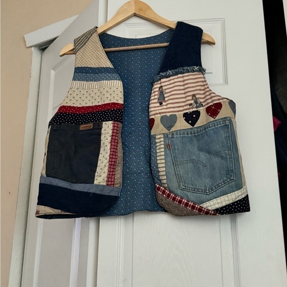 Vintage double sided vest - Picture 2 of 6